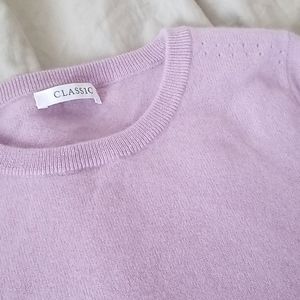 Mauve Cashmere sweater